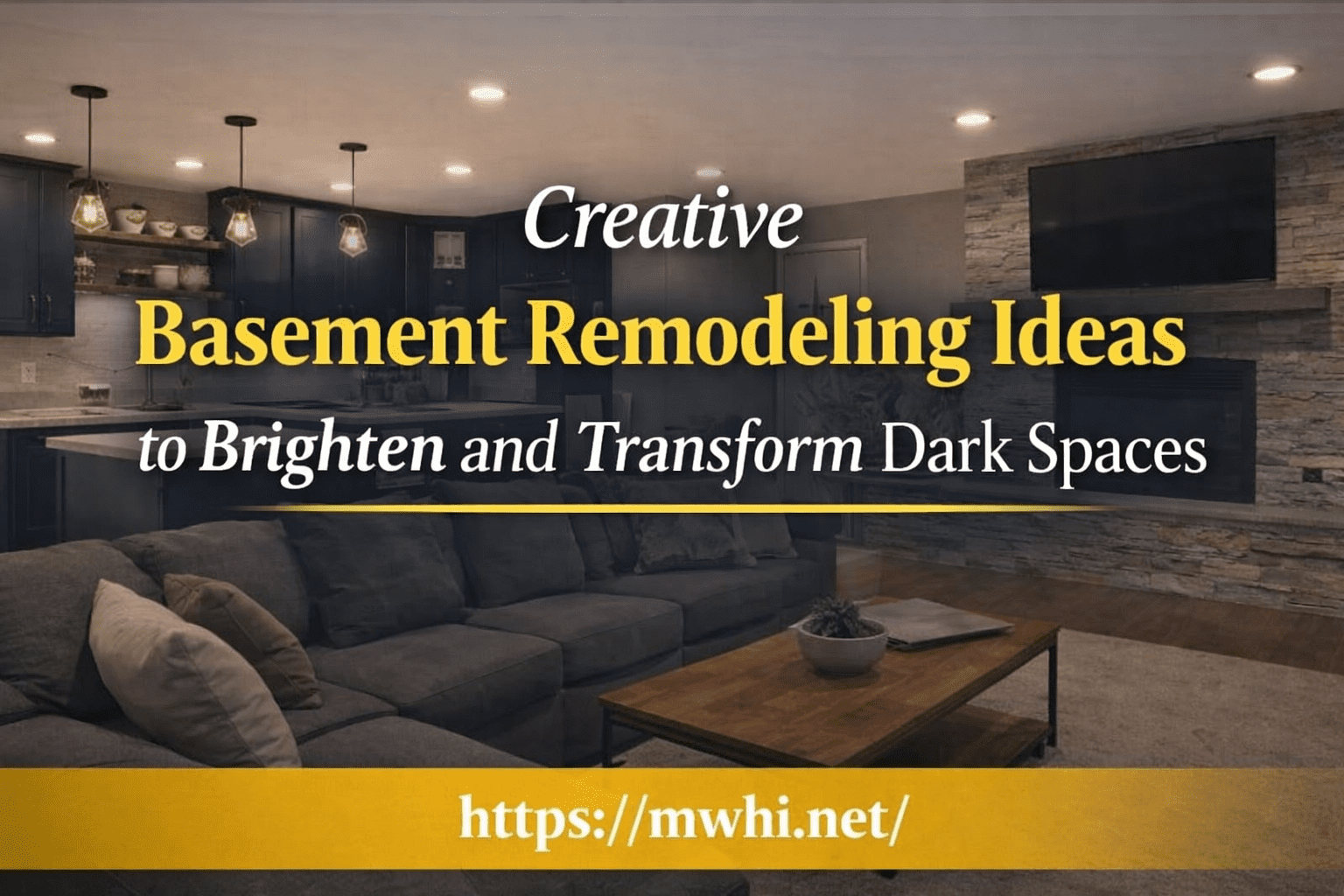 Creative Basement Remodeling